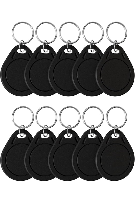 NTAG215 NFC Tag Keychain Key Fob for Business Cards & Digital Sharing  Blank Programmable NFC Chip Card Compatible with NFC Reader and Smartphones