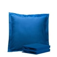thumbnail image 1 of NTBAY 100% Brushed Microfiber Euro Pillow Shams Set of 2, Super Soft and Cozy European Throw Pillow Covers, Wrinkle, Fade, Stain Resistant Square Pillow Cases, 26"x26", Royal Blue, 1 of 5