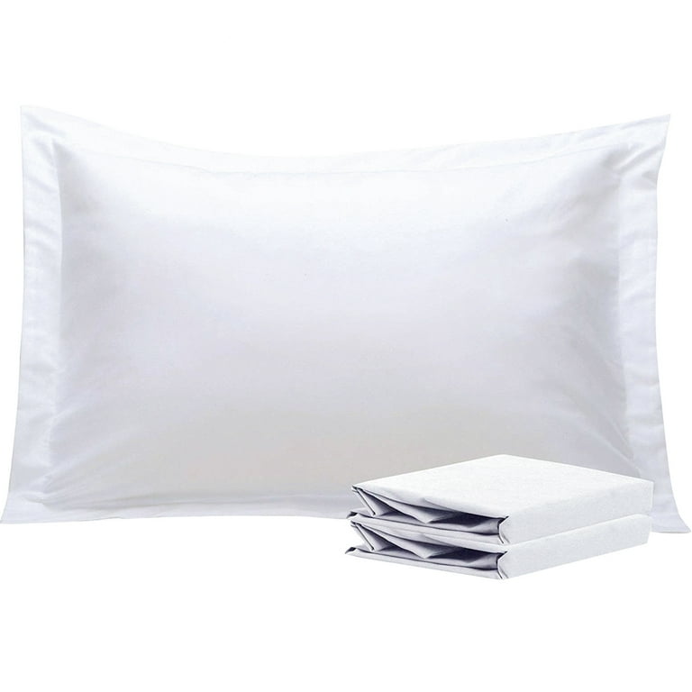 White pillow shams clearance walmart