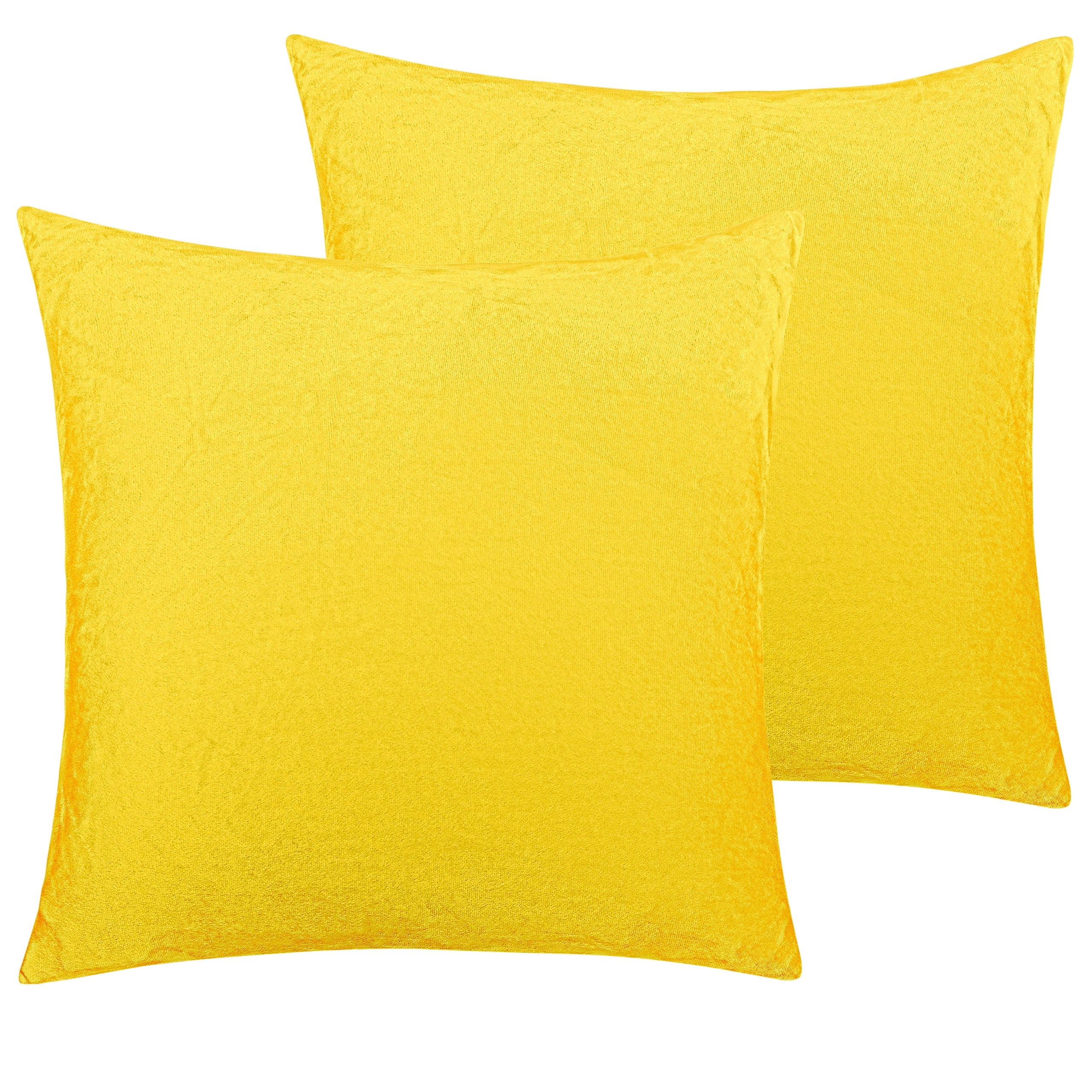 NTBAY 2 Pack Velvet Throw Pillow Cover, Soft Decorative Square