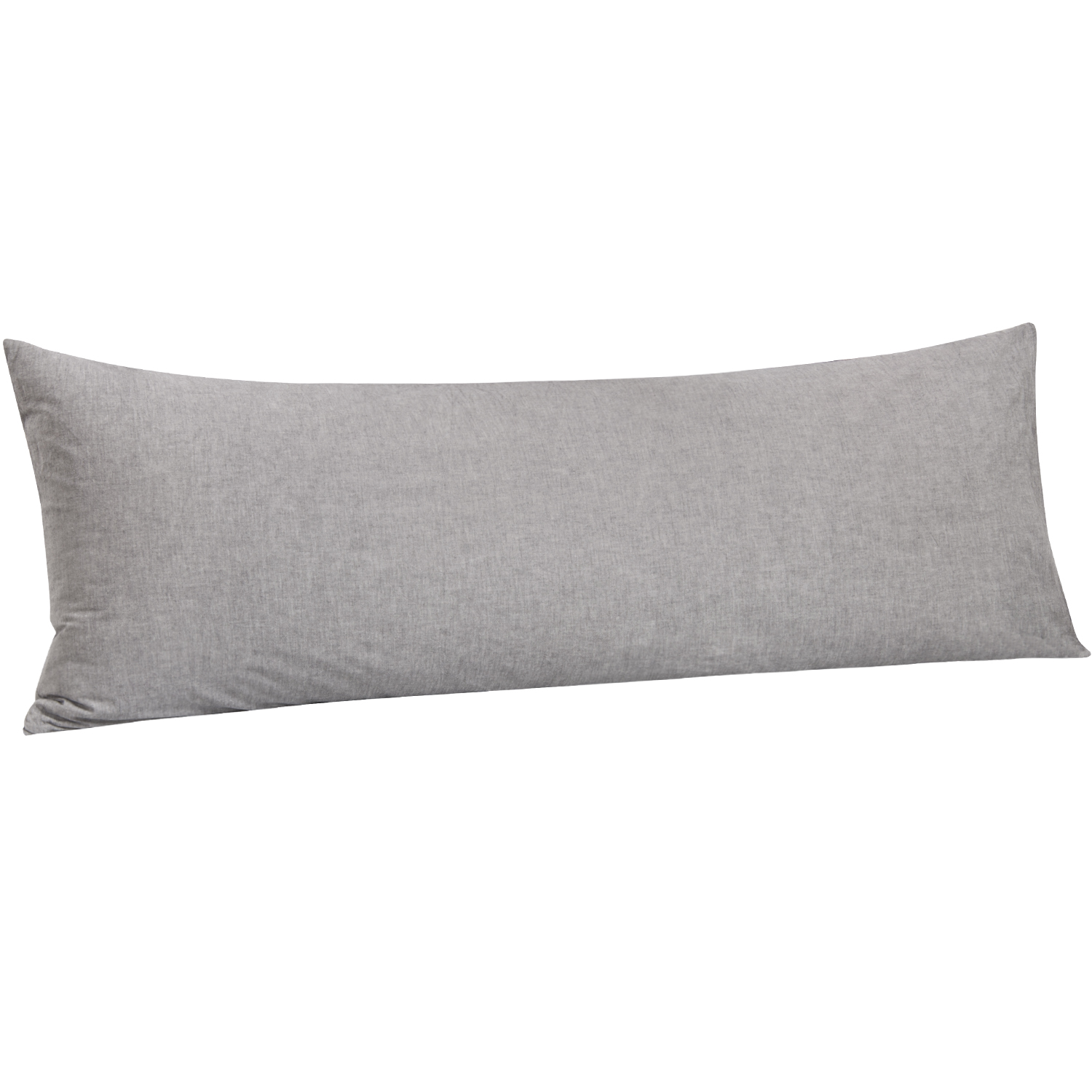 NTBAY Washed Cotton Body Pillow Case, Envelope Closure Body Pillow