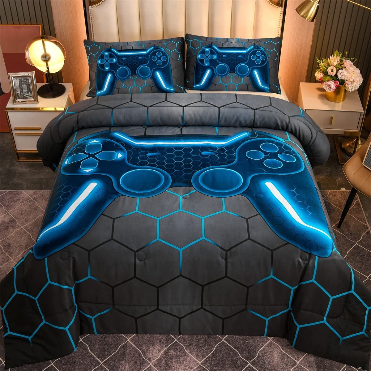 Geometric bedding sale target
