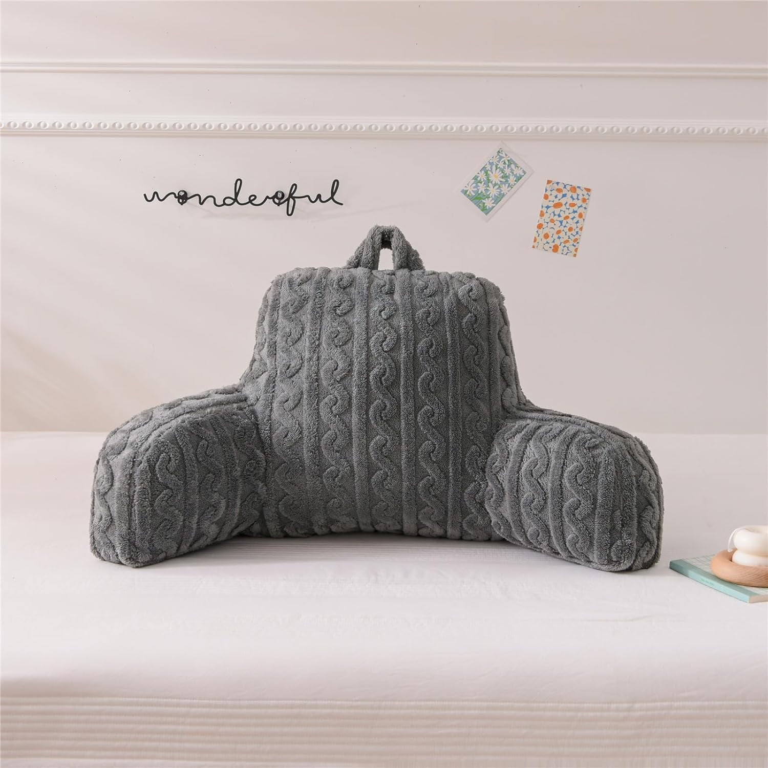 https://i5.walmartimages.com/seo/NTBED-Gray-Faux-Fur-Knit-Chic-Texture-Reading-Pillow-Sherpa-Backrest-Pillow-with-Arms-Back-Support-Standard_152f8f3e-668b-4957-9277-697ec3e78fc6.0bc566d46c339e15baeba52c94e076b1.jpeg