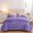 Purple, variant on NTBED Ruffled Twin Comforter Set Casual Textured Chic Princess Bedding Set Pink