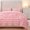 Pink, variant on NTBED Ruffled Twin Comforter Set Casual Textured Chic Princess Bedding Set Pink