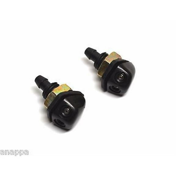 NTC 2 Pieces Generic ,Universal Quality Windshield Washer Nozzle & Sprayer