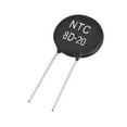 thumbnail image 1 of NTC Thermistor Resistors 8D-20 6A 8 Ohm Temperature Sensor 5 Pcs, 1 of 3