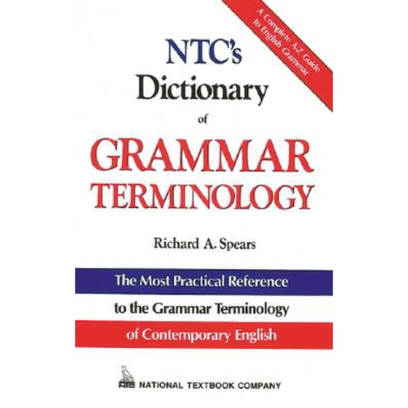 Pre-Owned NTC's Dictionary of Grammar Terminology (Paperback) 0844254681 9780844254685