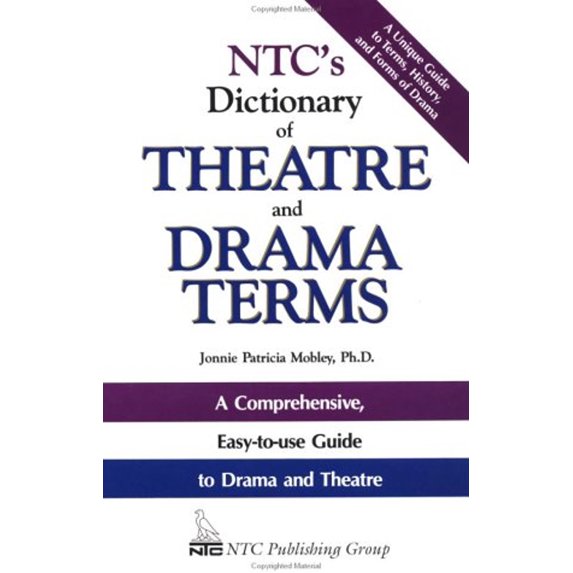 Pre-Owned NTC's Dictionary of Theatre and Drama Terms (Paperback) 0844253332 9780844253336