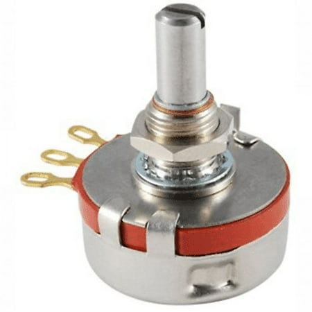 NTE Electronics 501-0016 POTENTIOMETER 2 WATT 200K OHM 1/4" DIAMETER SHAFT