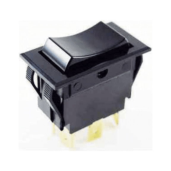 NTE Electronics 54-050 DPST On-Off Rocker Switch 15A