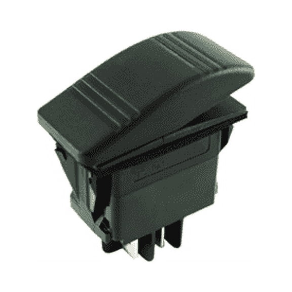 NTE Electronics 54-089 Sealed Automotive/Marine Nylon Snap-In Rocker Switch