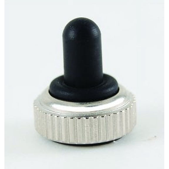 NTE Electronics 54-527 Snap-In Round Hole Illuminated Rocker Switch, SPST Circuit, ON-NONE-OFF Action, Nylon Red LED Actuator, 0.187" Quick Connect Terminals, 10 Amp, 250V - 54-527