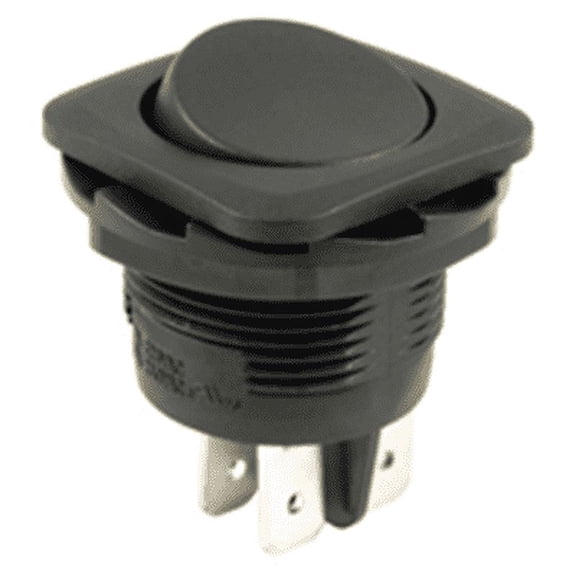 NTE Electronics 54-710 SWITCH ROCKER DPST 16A 125VAC ON-NONE-OFF BLACK