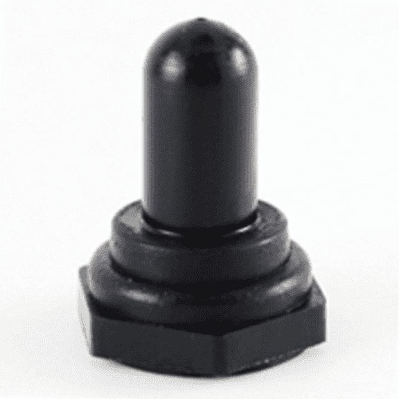NTE Electronics 54-905M RUBBER BOOT FOR BAT HANDLE TOGGLE SWITCH 12MM