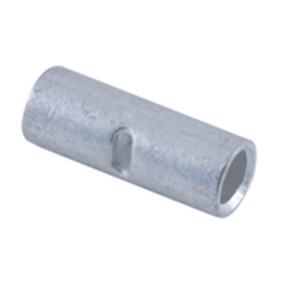 NTE Electronics 76-BC16C Butt Connector Non-insulated 16-14awg Tin Plated