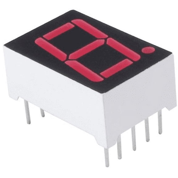 NTE Electronics NTE3078 LED-display Red 0.560 Inch Seven Segment Common Anode