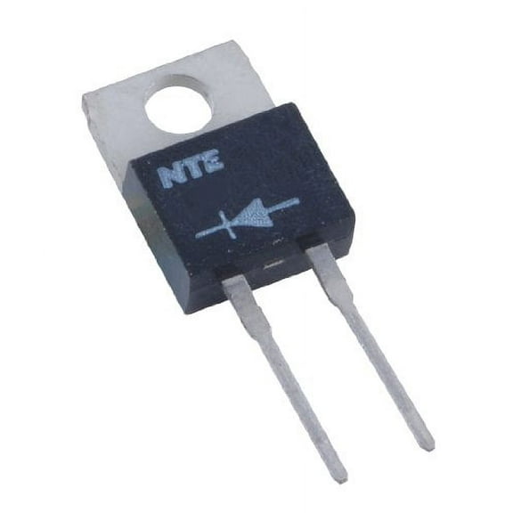NTE Electronics NTE6080 Silicon Schottky Barrier Rectifier, 2-Lead TO220, 10 Amp Current Rating, 60V - NTE6080