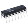 thumbnail image 1 of NTE Electronics NTE7000 IC-5W AUDIO AMP WITH MUTING 14V TYPICAL 16-LEAD DIP, 1 of 1