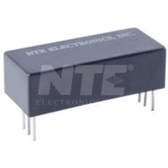 NTE Electronics R44-11D2-6 RELAY-REED DPST-NO 0.5AMP 6VDC SEALED SHIELDED