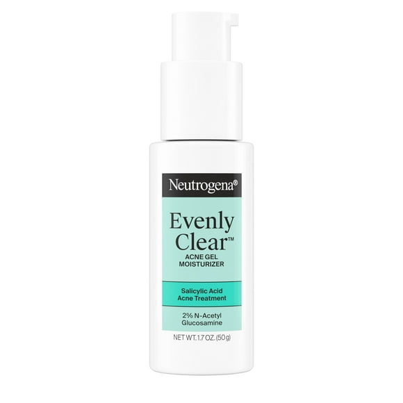 Neutrogena Evenly Clear Acne Gel Moisturizer, 1.7 fl. oz