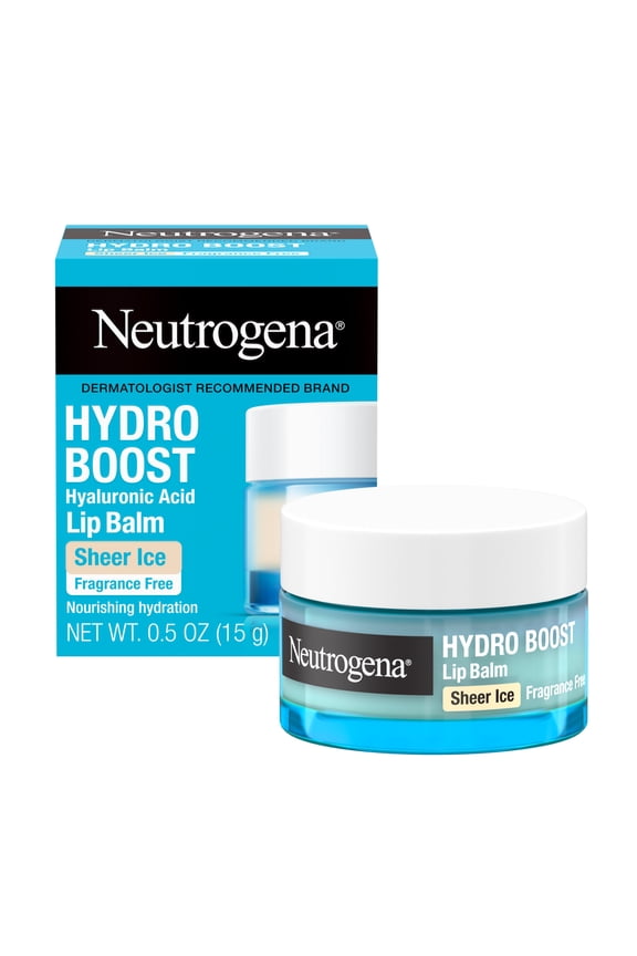 Hydro Boost Hyaluronic Acid Lip Balm, Sheer Ice, 0.5 oz