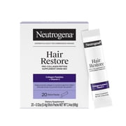 Neutrogena Hair Restore Supplement Powder, 20 Count