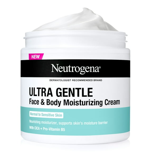 Neutrogena Ultra Gentle Daily Face & Body Moisturizing Cream, 11 oz