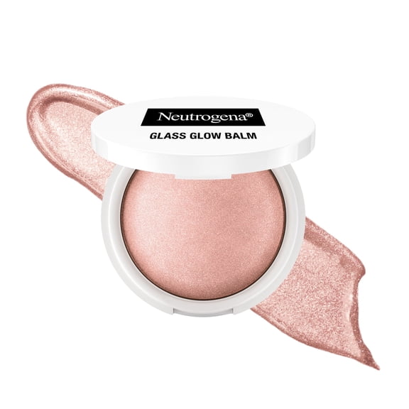 Neutrogena Glass Glow Balm Highlighter Natural Glow, Balm Makeup for Dewy Radiant Skin, 0.3 oz