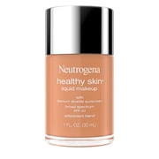 Neutrogena Healthy Skin Liquid Foundation Makeup, Soft Tan 400C, SPF 20 Sunscreen, 1 fl. oz