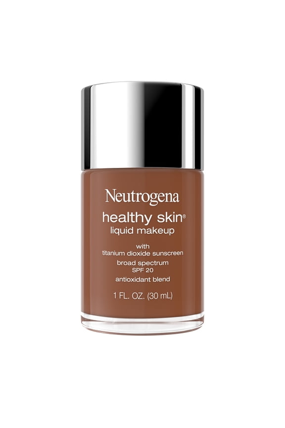 Healthy Skin Liquid Foundation Makeup, Rich Golden 540N, SPF 20 Sunscreen, 1 fl. oz