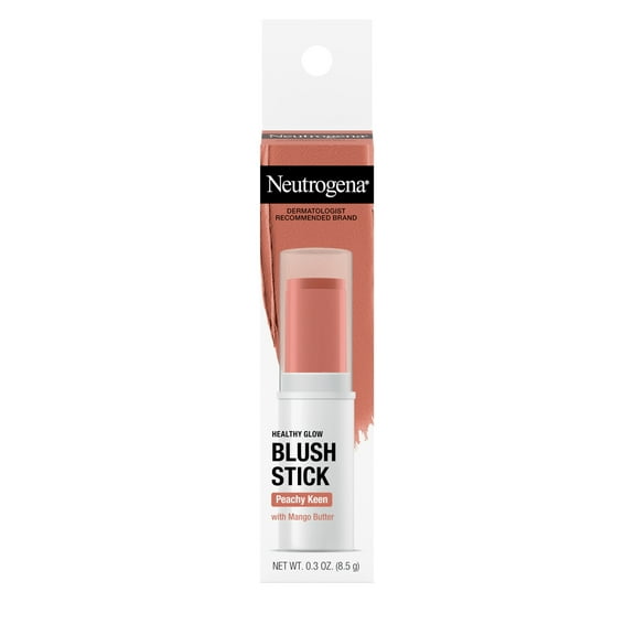 Neutrogena Healthy Glow Blush Stick Makeup, Peachy Keen, 0.3 oz