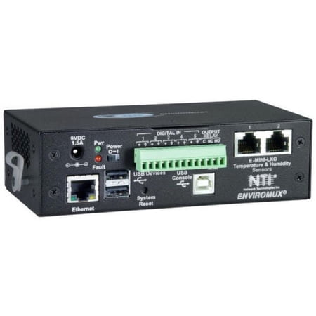 NTI E-MINI-LXO-INDD Industrial Mini Environment Monitoring System w/2-Yr Warranty