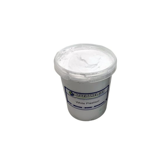 NTL Screen Printing Ink - 1 Quart White Plastisol Ink for Screen Printing - Made in the USA - White Fabric Paint - Tshirt Silk Screen Ink