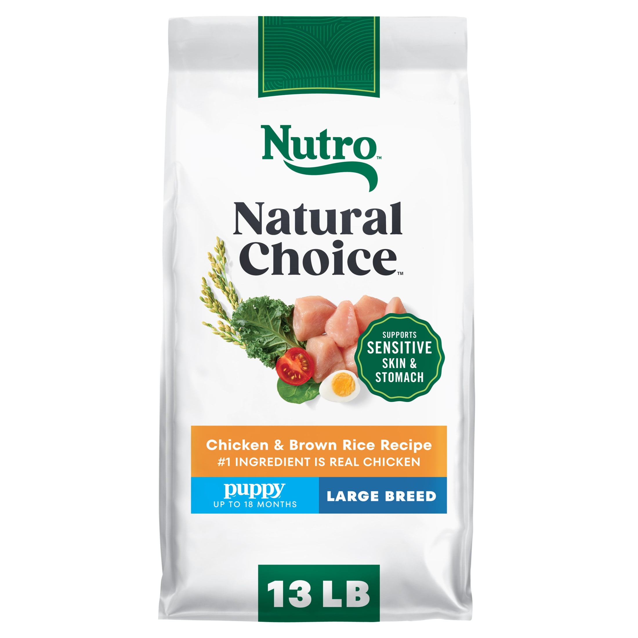 Nutro Natural Choice Large Breed Puppy Food Dry Recipe Chicken