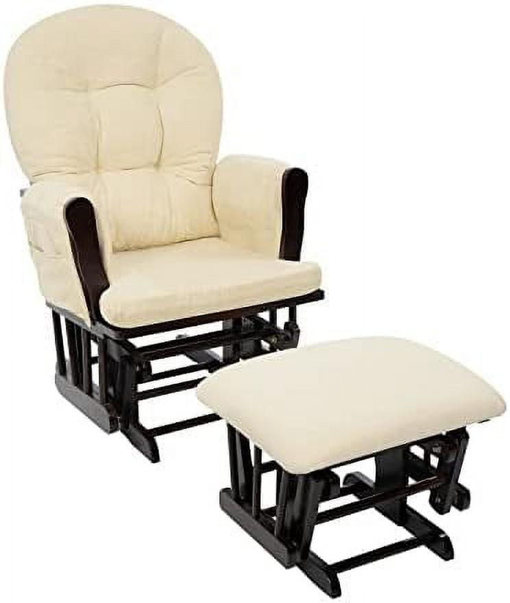 NTTBOBOEC Brisbane Nursery Glider & Ottoman Sets Glider Recliner Nursery Rocking Chair Nursery