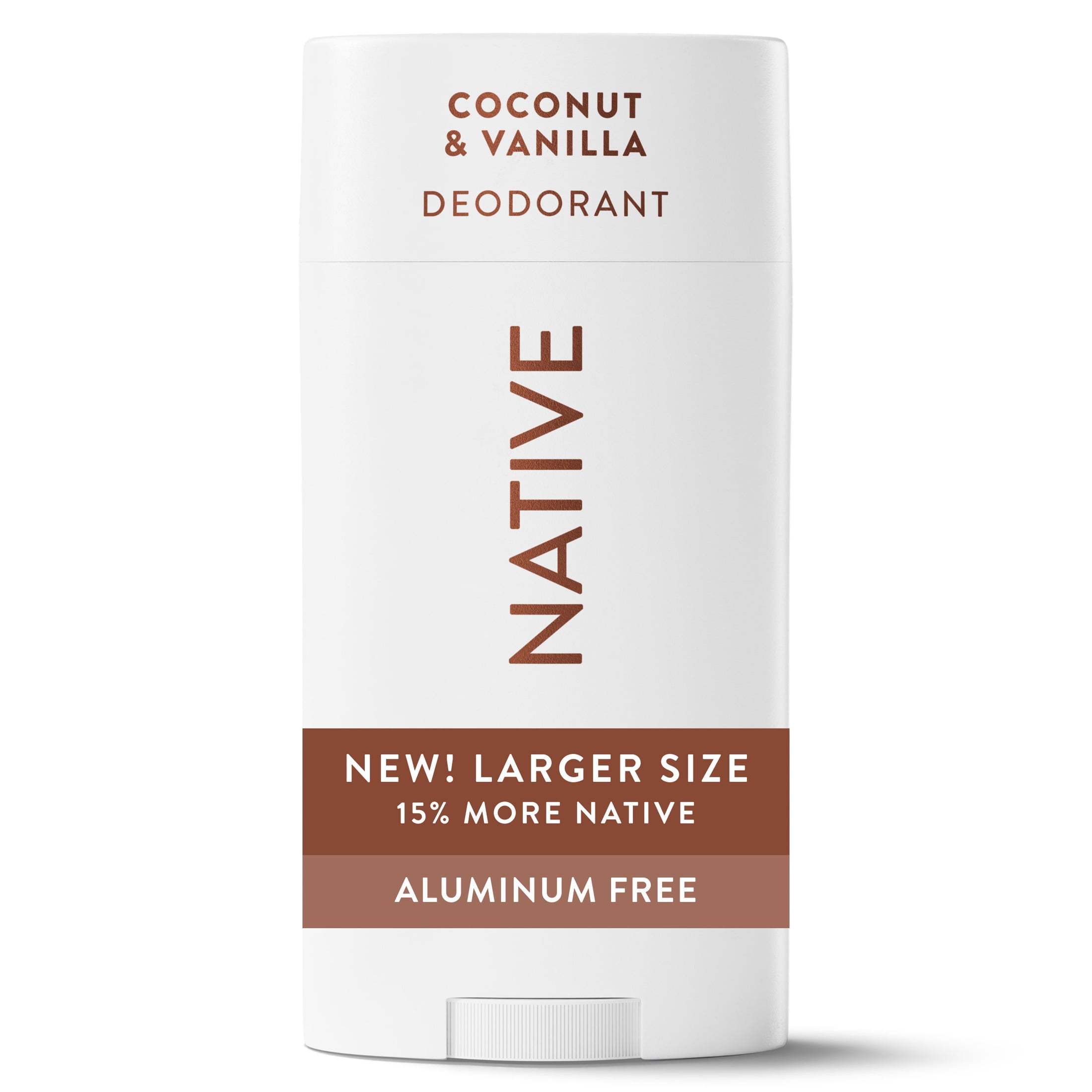 Native Aluminum Free Deodorant For Men, 72 Hour Solid Deodorant Stick, Coconut & Vanilla, 3.1 oz