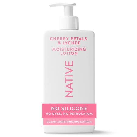 Native Moisturizing Body Lotion, Cherry Petals & Lychee, for Women & Men, 16.5 fl oz