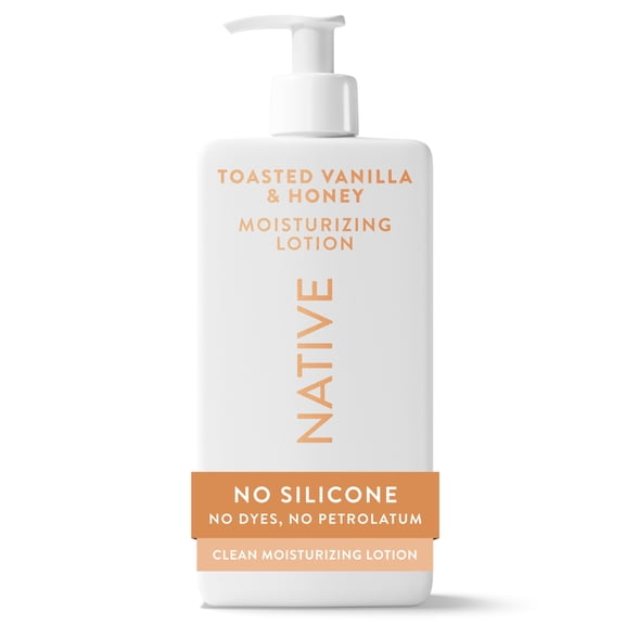 Native Moisturizing Body Lotion, Toasted Vanilla & Honey, for Women & Men, 16.5 fl oz