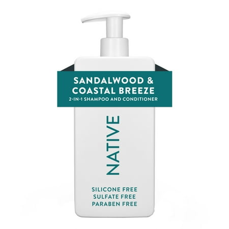 Native Limited Edition Sandalwood & Coastal Breeze 2-in-1 Shampoo & Conditioner 16.5 oz