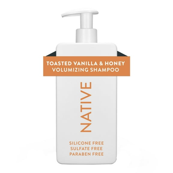 Native Limited Edition Toasted Vanilla & Honey Volumizing Shampoo for Adults, 16.5 oz
