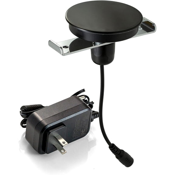 NTW Wireless Charging Pad for Furniture Embedded, Fast Charging, Hole Saw not Included. Works with Apple iPhone, Samsung Galaxy, Nexus, and Other Wireless Charging Devices, 1PK