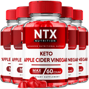 NTX Nutrition Keto Apple Cider Vinegar Gummies Max Strength ACV Supplement 300 Gummies