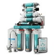 thumbnail image 1 of NU Aqua Platinum Series 7 Stage Alkaline and UV Ultraviolet 100GPD RO System with Booster Pump, 1 of 20