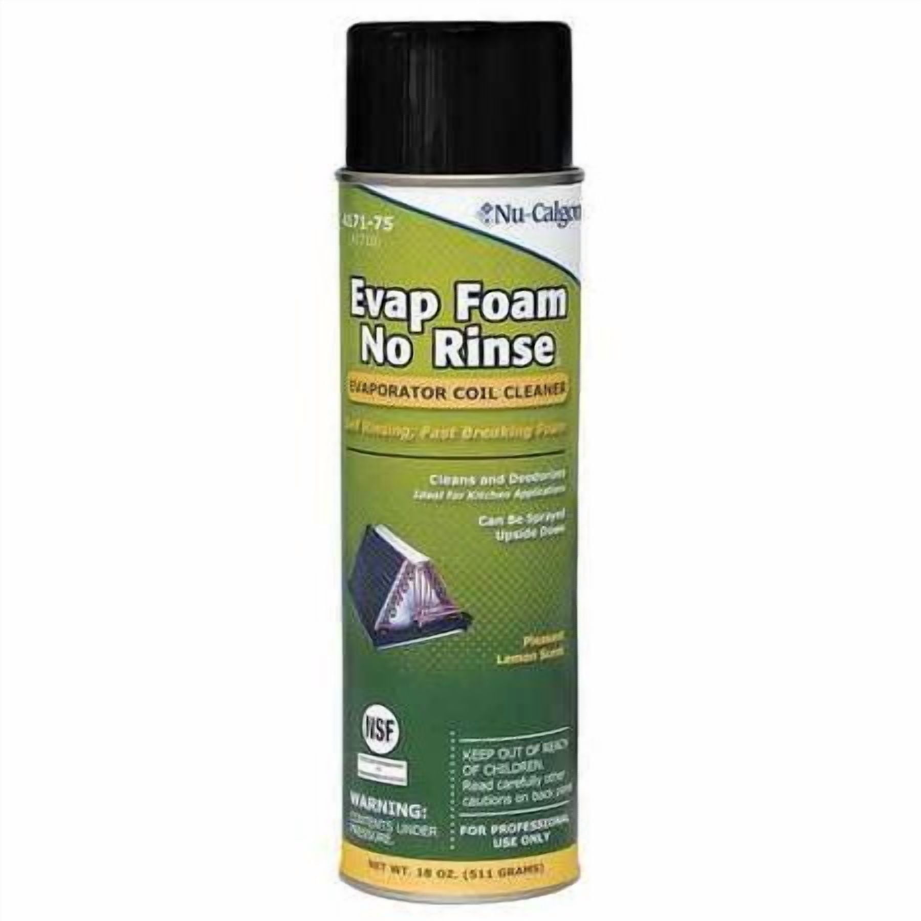NU-CALGON 4171-75 Evaporator Cleaner, Aerosol, 18 fl oz (5packs)