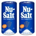 thumbnail image 1 of NU Salt Sodium-Free Salt MMF7&nbsp;Substitute (2 Pack) Contains Potassium Chloride, Table Salt Alternative, Vegan, Good for Chips, Pretzels, French Fries, Popcorn Seasoning, 3oz Shaker Bottle, 1 of 3