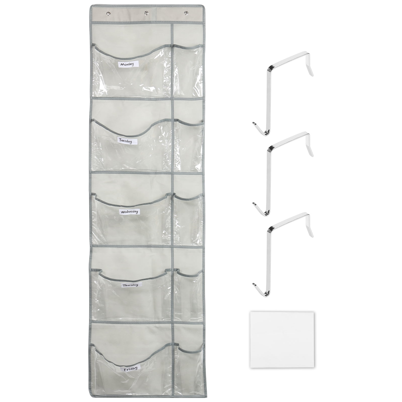 NUAHRHY 1/2Pcs Weekly Kids Clothes Organizer Multipurpose Day of Week ...