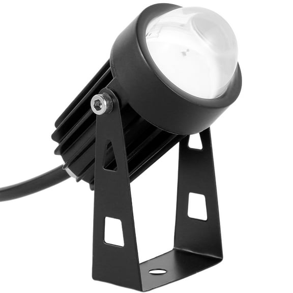 NUAHRHY 2pcs 5W LED Spotlights IP65 Waterproof Narrow Beam Floodlight 180 Degree Adjustable Outdoor Wall Lamp Long Distance Irradiation High Brightness Wall Washing Lights for Building Landscape