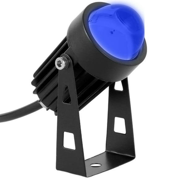 NUAHRHY 2pcs 5W LED Spotlights IP65 Waterproof Narrow Beam Floodlight 180 Degree Adjustable Outdoor Wall Lamp Long Distance Irradiation High Brightness Wall Washing Lights for Building Landscape