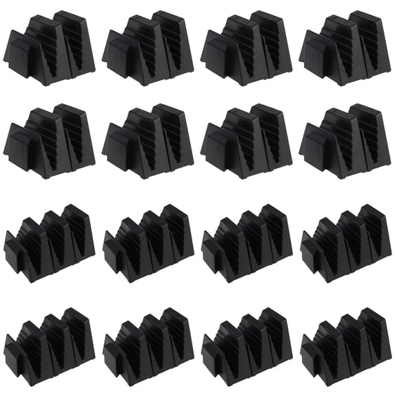 NUAHRHY 40Pcs Modular Wrench Organizer ABS Wrench Holder with Label Easy to Store Wrench Organizer Easy to Sort Modular Wrench Holder Easy to Use Wrench Storage Holder for Wrenches